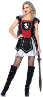 sexy royal knightess medieval costume