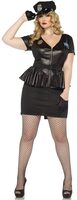 sexy plus size cop costume