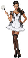 sexy luxe french maid costume