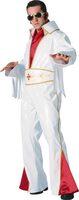 White Vinyl Rock Star Adult Costume