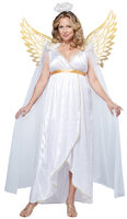 womens plus size guardian angel costume
