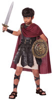 boys spartan warrior costume