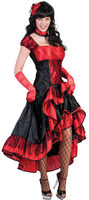 madam crystal saloon girl costume