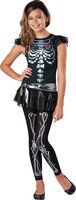 Skeleton tween costume