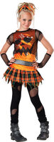 Tween pumpkin costume
