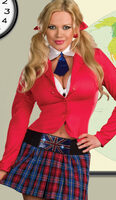 Sexy British Schoolgirl Costume