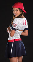 Big League Baseball Babe Costume