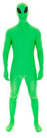 Adult glow alien morphsuit
