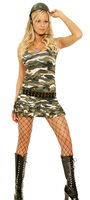 Sexy Cadet Cutie Army Costume
