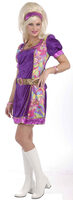 Womens Funky Time 60s Costume