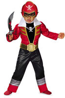 red ranger light up kids costume