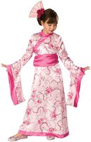 Kids Geisha Princess Costume