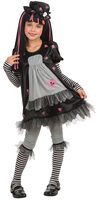 Kids Gothic Doll Costume