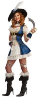 Sexy Bonnie Blue Pirate Costume