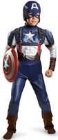 Kids Captain American Superhero Costume