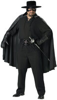 Mens Plus Size Bandido Spanish Fighter Costume