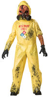 Hazmat Hazard Scary Kids Costume