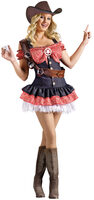 Sexy Shotgun Sheriff Cowgirl costume