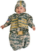 Bunting Baby Soldier Costume