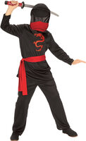 Boys Masked Ninja Costume
