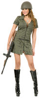 GI Army Girl Sexy Costume