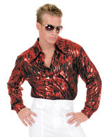 Red Flame Disco Costume