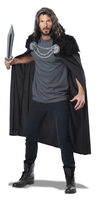 wolf clan warrior cape mens costume