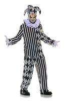 evil harlequin men's costume