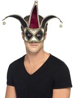 Harlequin adult mask