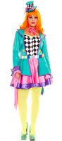 hatter hottie plus size women's costume
