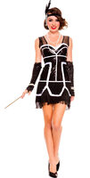 Flapper fever women's costume