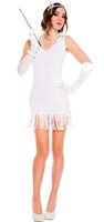 charming flapper women's costume
