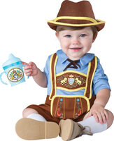 little lederhosen baby costume