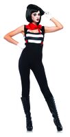 marvelous mime women's costume