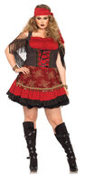 mystic vixen plus size women's costume