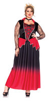 just bitten vampire women's plus size costume
