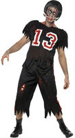 High School Horror Football Zombie Costume