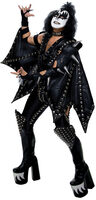 Mens Deluxe Demon Kiss Costume