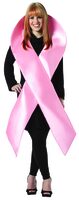 Pink ribbon women's costume