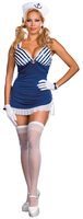 Cute Salute Sailor Girl Plus Size Costume