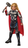 Deluxe thor superhero kids costume
