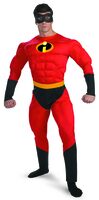 Mr Incredible Deluxe Muscle Adult