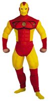 Iron Man Deluxe Muscle Adult